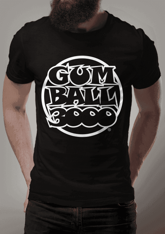 Camiseta - Gumball 3000 (Estampa Branca)