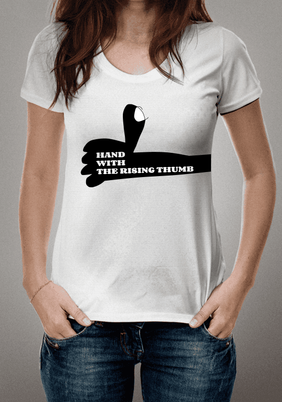 Camiseta - Hand With The Rising Thumb (Gorillaz)