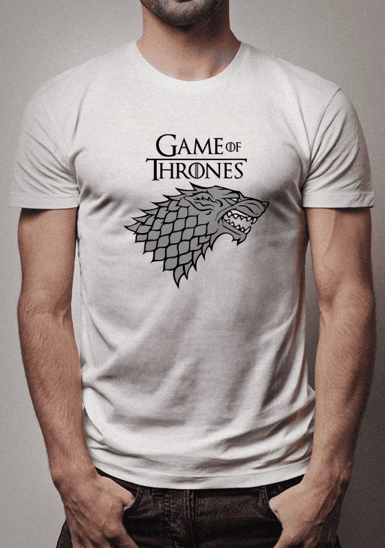 Nome do produto  CAMISETA - HOUSE STARK