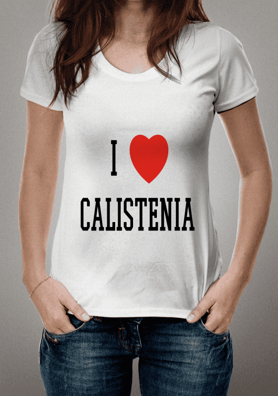 Nome do produto  Camiseta - I love Calistenia