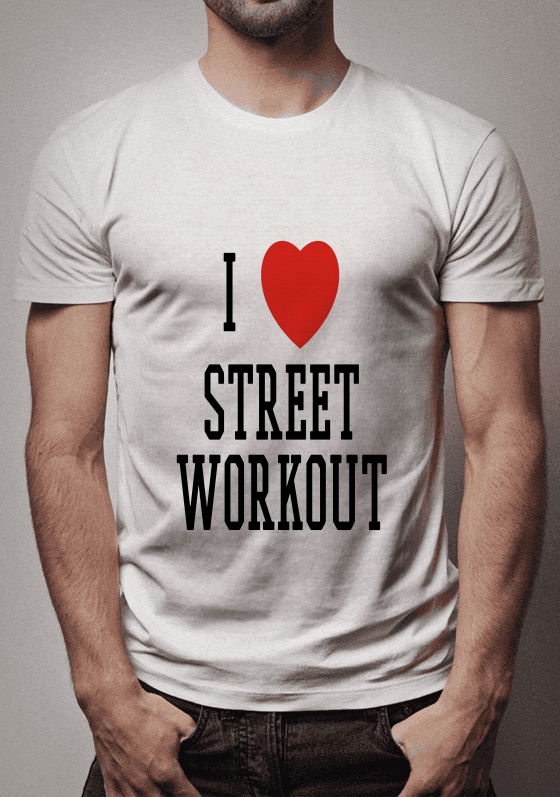 Nome do produto: Camiseta - I love Street Workout
