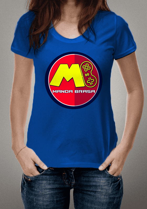 Nome do produto  Camiseta - Manda Brasa 2020