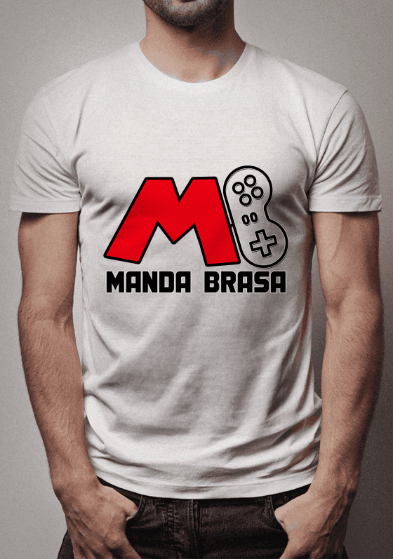 Nome do produto  Camiseta - Manda Brasa YT