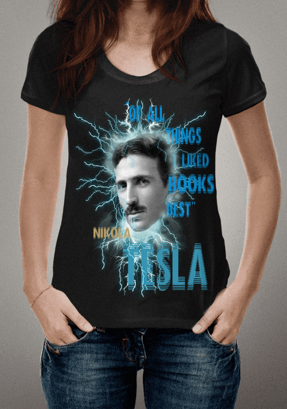 CAMISETA - NIKOLA TESLA 