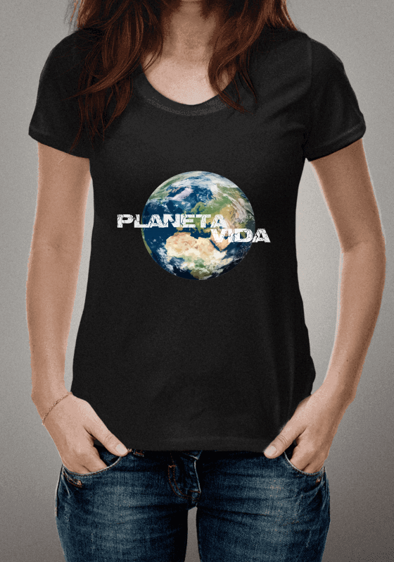 CAMISETA - PLANETA VIDA