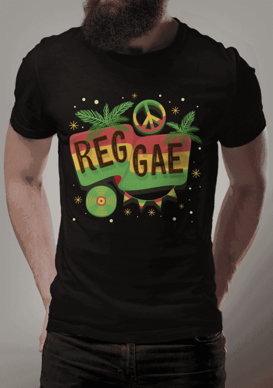 Nome do produto  CAMISETA - REGGAE 001