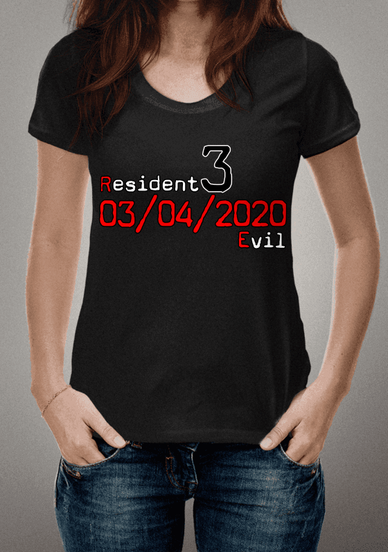 Nome do produto  Camiseta - Resident Evil 3
