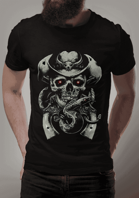 Camiseta - Skull