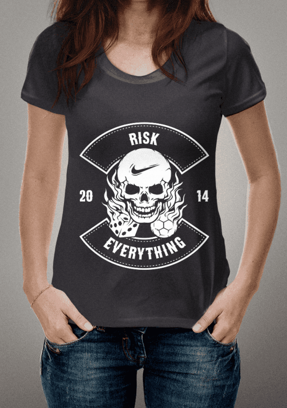 Camiseta - skull