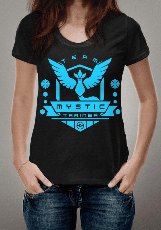 Camiseta - Team Mystic - Pokémon GO