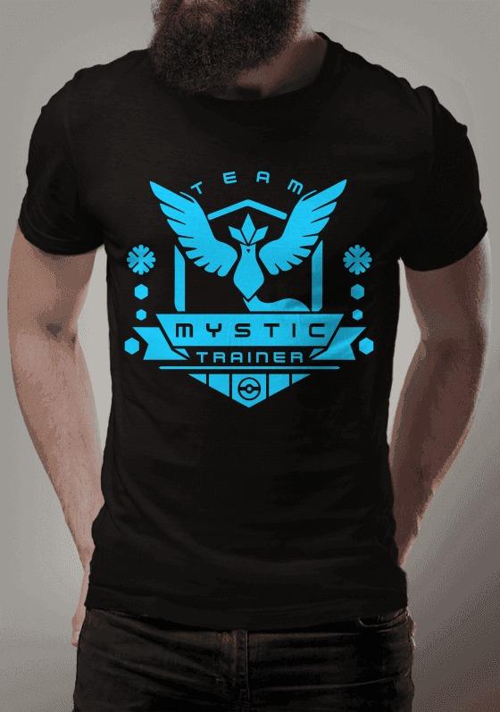 Camiseta - Team Mystic - Pokémon GO