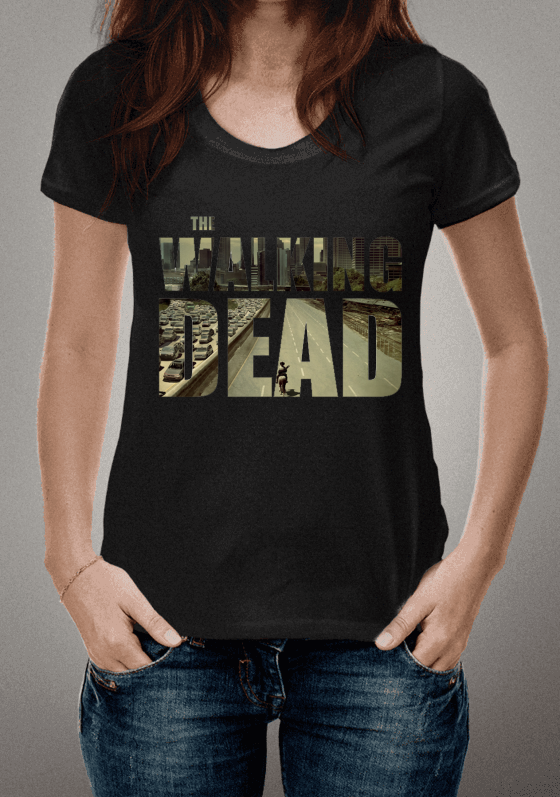 Nome do produto: CAMISETA - THE WALKING DEAD