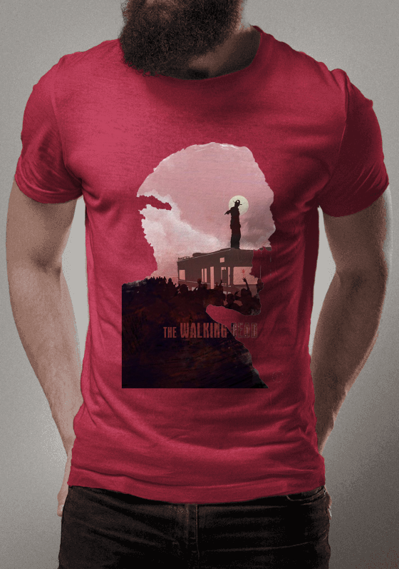 Nome do produto  CAMISETA - ZUMBI TWD