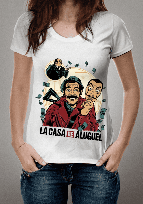 Camiseta | Estampa | La casa de Aluguel