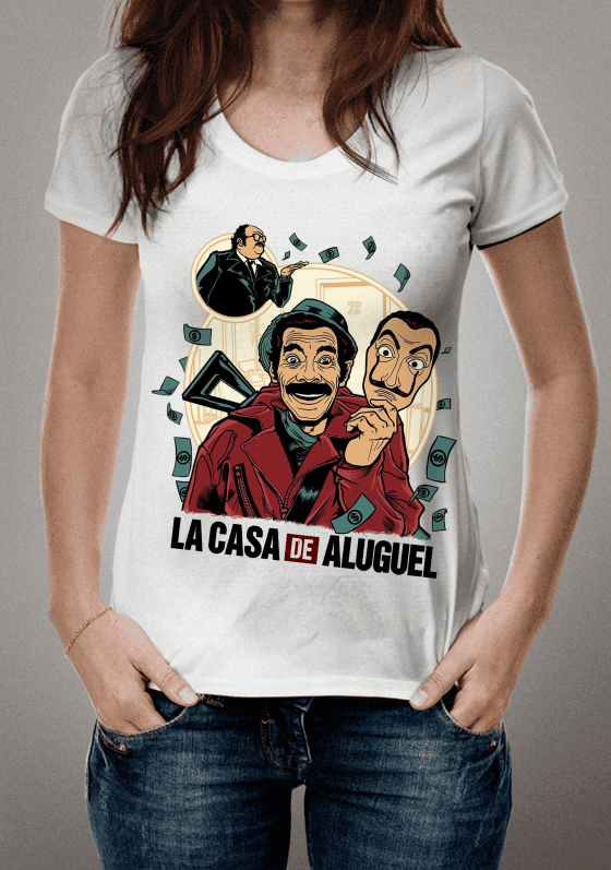 Nome do produto  CAMISETA | ESTAMPA | LA CASA DE ALUGUEL
