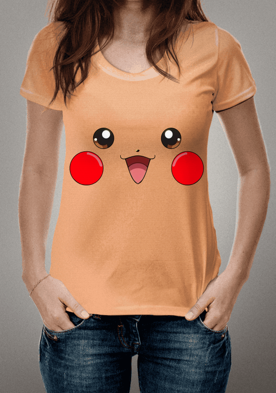 Camiseta | Estampa | Pikachu