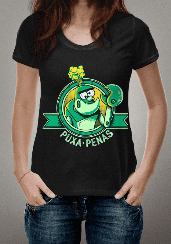 Camiseta | Estampa | Puxa-Penas