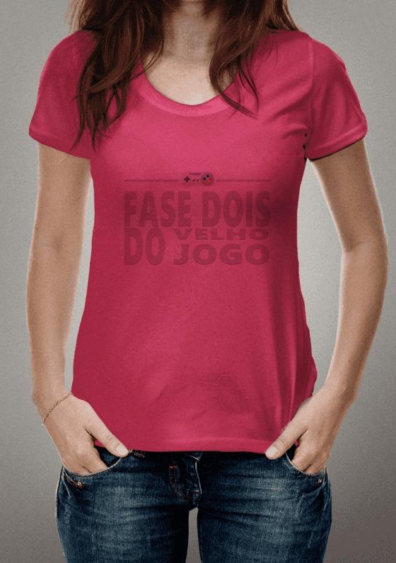 Nome do produto  Camiseta A Febre Fase dois do velho jogo