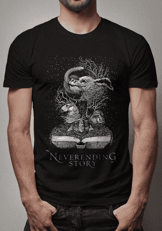 CAMISETA A HISTÓRIA SEM FIM