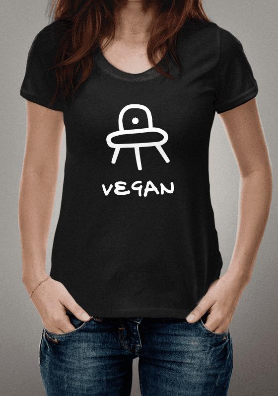 Nome do produto  Camiseta abduzindo Vegan -  Street Art