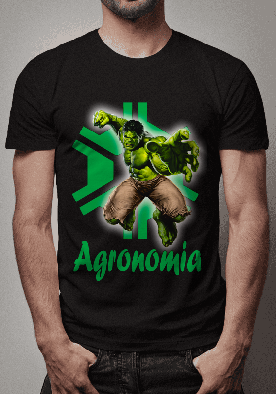 Nome do produto  Camiseta Agronomia Hulk