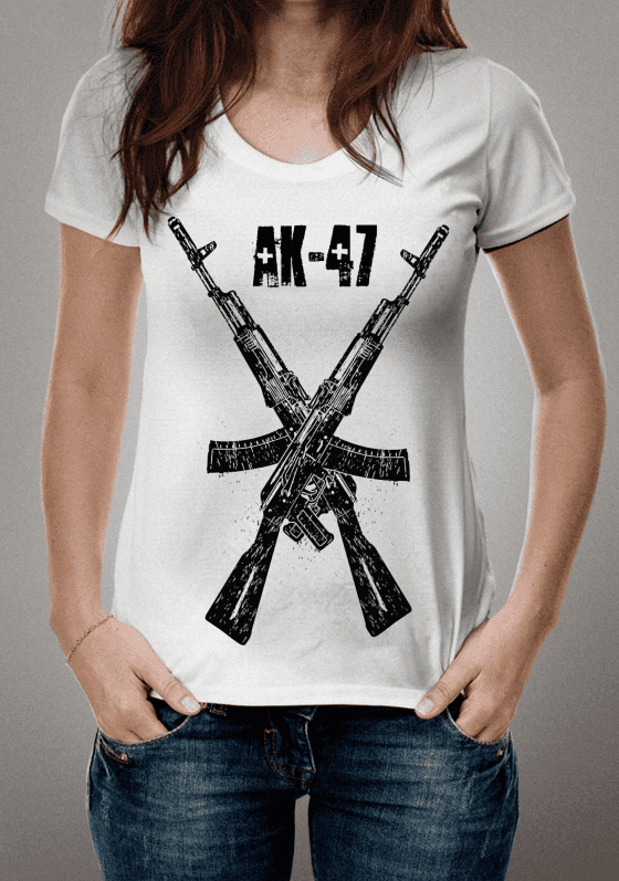 Nome do produto  Camiseta AK-47