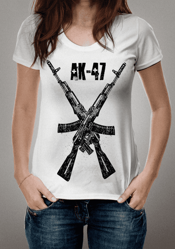 Nome do produto  Camiseta AK-47
