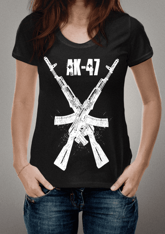 Nome do produto  Camiseta AK-47