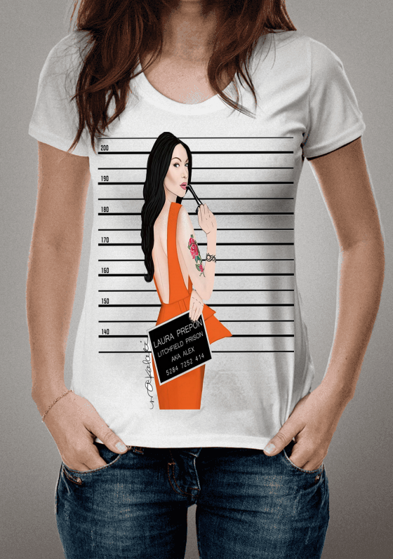 Camiseta Alex Vause