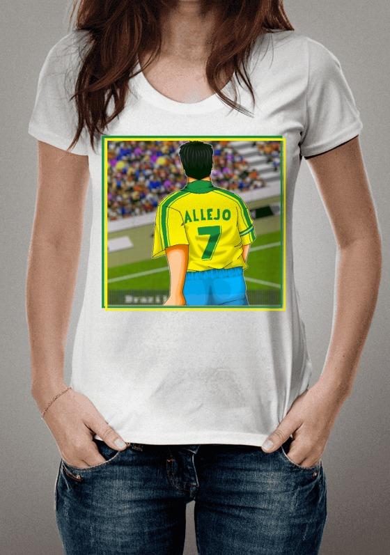 Nome do produto  Camiseta Allejo Brasil