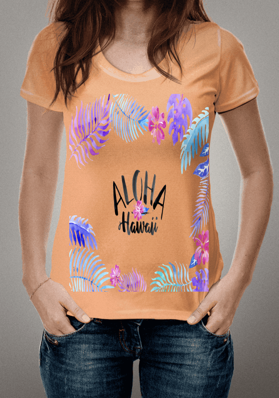 Camiseta Aloha hawaii