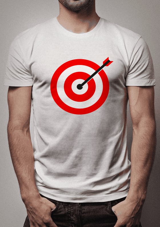 Nome do produto  Camiseta Alvo 