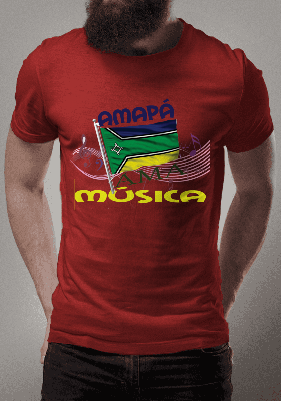 Nome do produto  Camiseta Amapá Ama Música