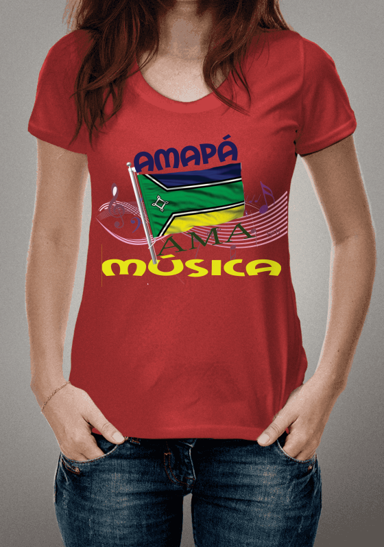 Nome do produto  Camiseta Amapá Ama Música