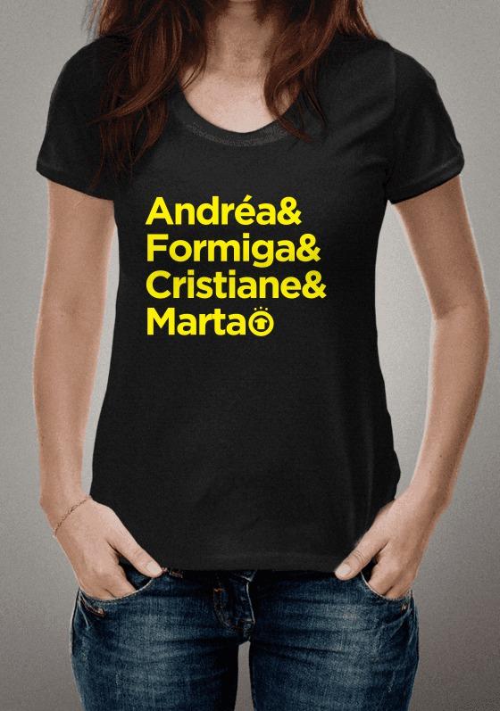 Nome do produto  CAMISETA ANDRÉA& MARTA