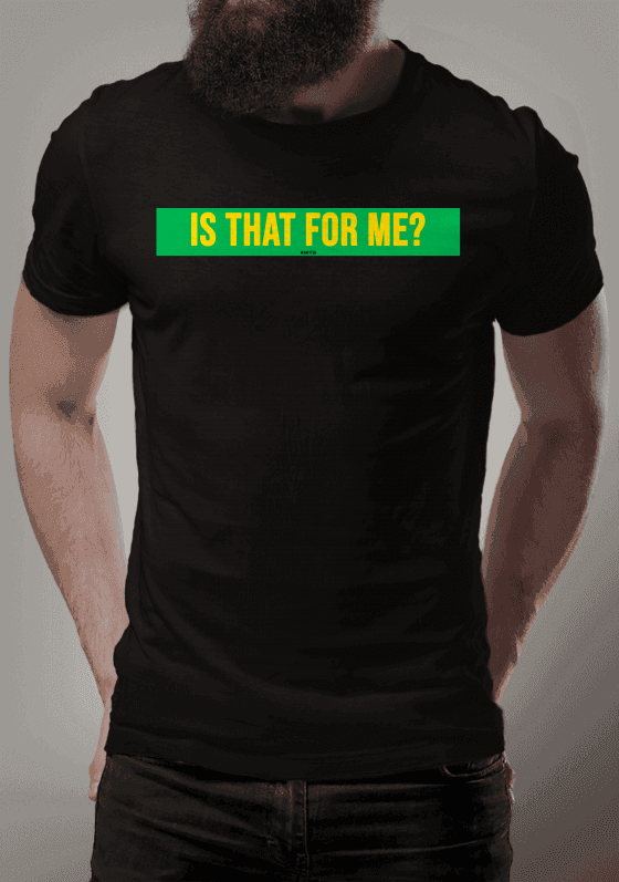 Camiseta Anitta - Frase da Música Is That For Me