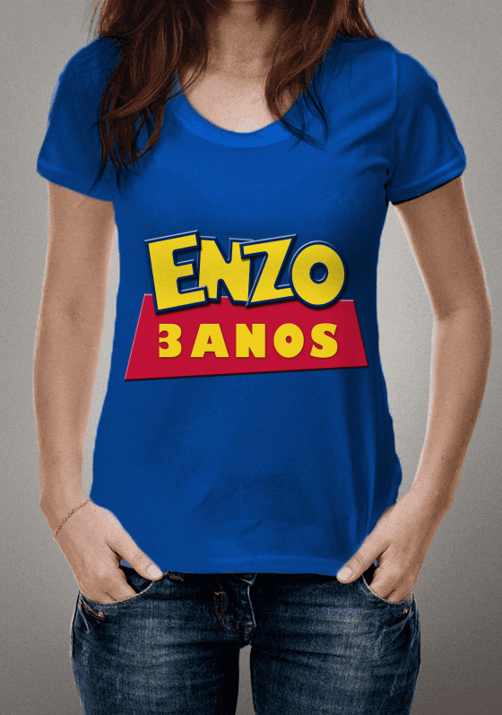 Nome do produto  Camiseta Aniversário