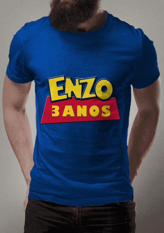 Nome do produto  Camiseta Aniversário
