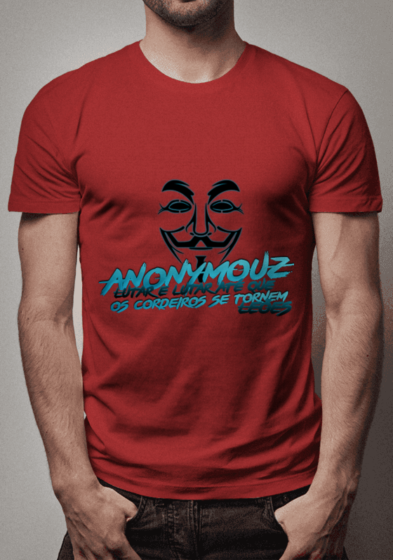 Nome do produto  Camiseta Anonymous