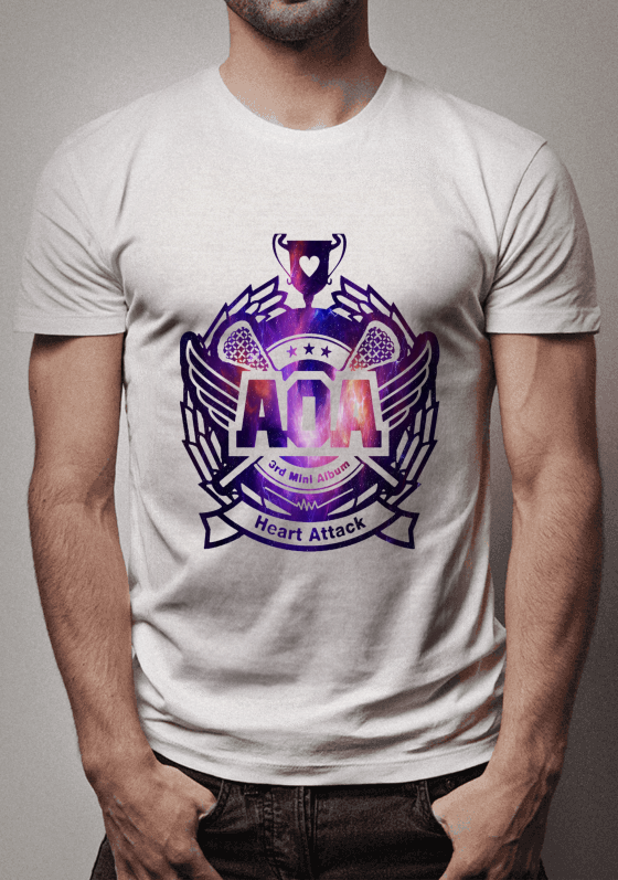 Nome do produto  Camiseta AOA Heart Attack