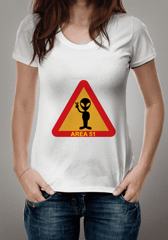 Nome do produto  CAMISETA AREA 51