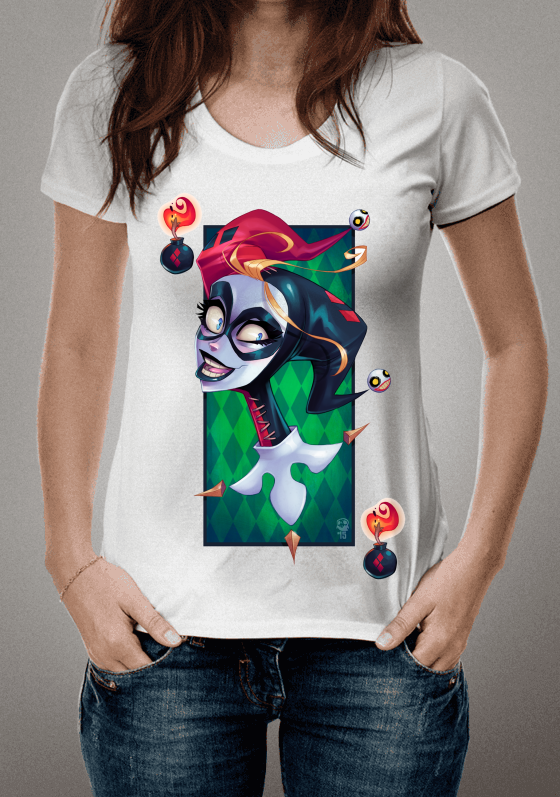 Camiseta Arlequina