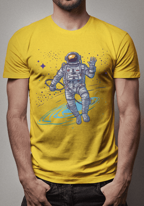 camiseta astronauta 