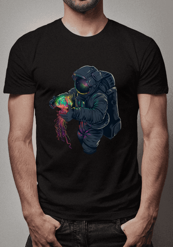 Nome do produto  Camiseta Astronauta