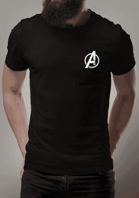 Nome do produto  Camiseta Avengers Branca