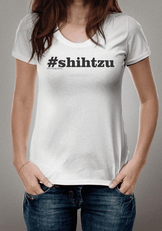 Nome do produto  Camiseta Básica (2) - Shih Tzu