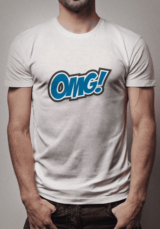 Camiseta básica OMG!