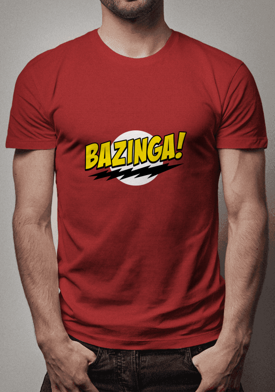 Camiseta Bazinga - The Bing Bang Theory