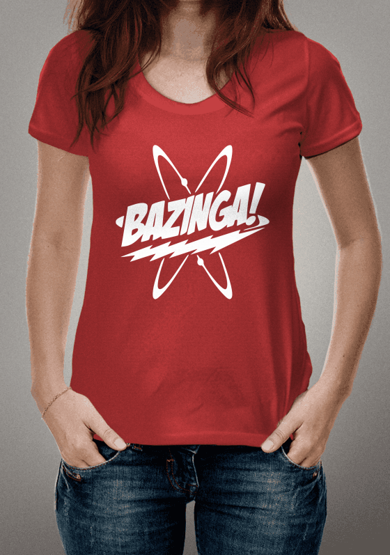 Camiseta Bazinga - The Bing Bang Theory!