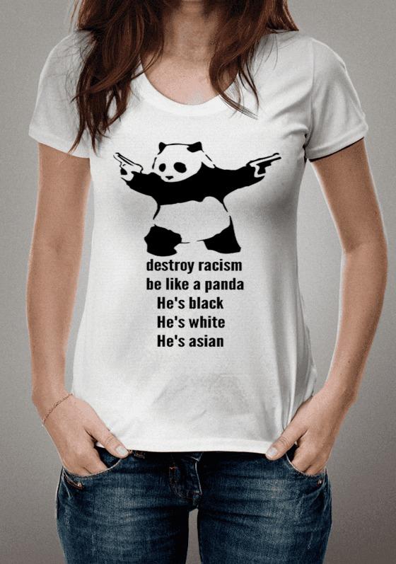 Camiseta Be Like a Panda